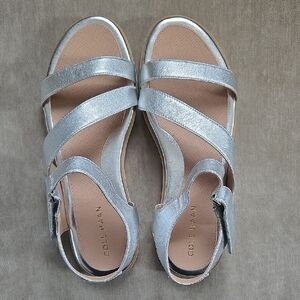 Cole Haan NWOT Sandals Metallic Silver